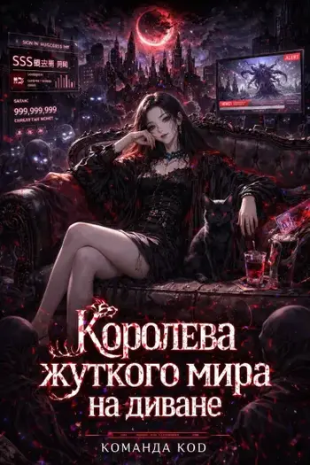 Королева жуткого мира на диване