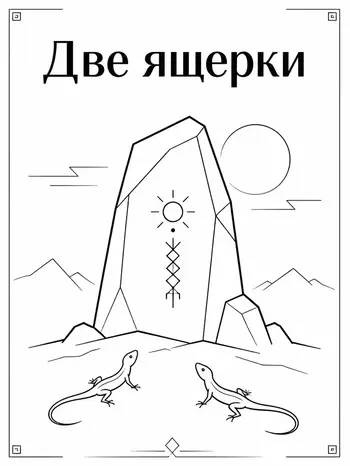 Две ящерки