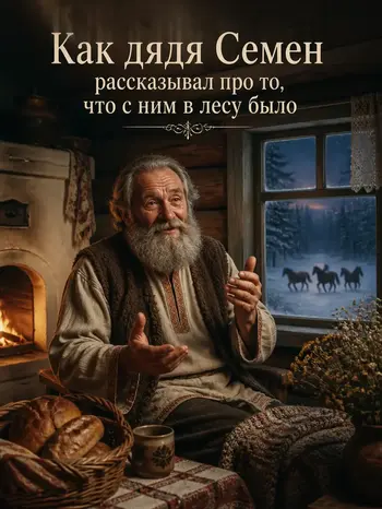 Как дядя Семен рассказывал про то, что с ним в лесу было