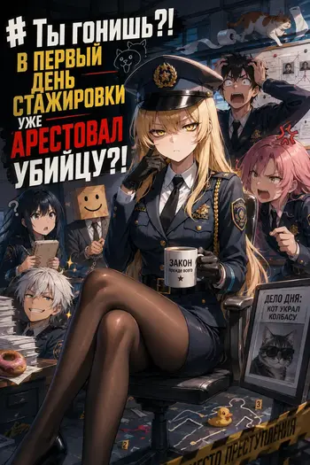 Ты гонишь?! В первый день стажировки уже арестовал убийцу?!