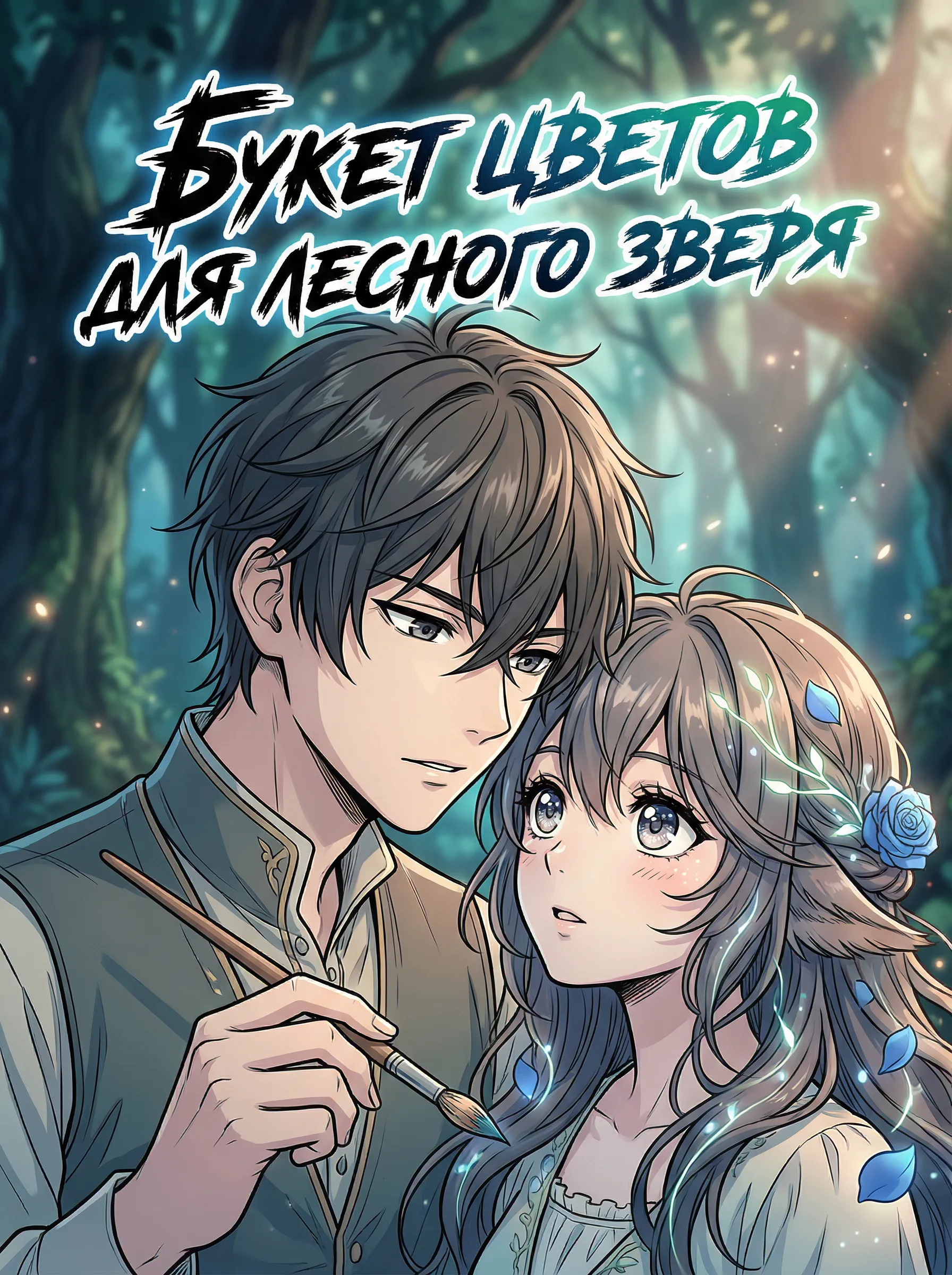 Букет цветов для лесного зверя