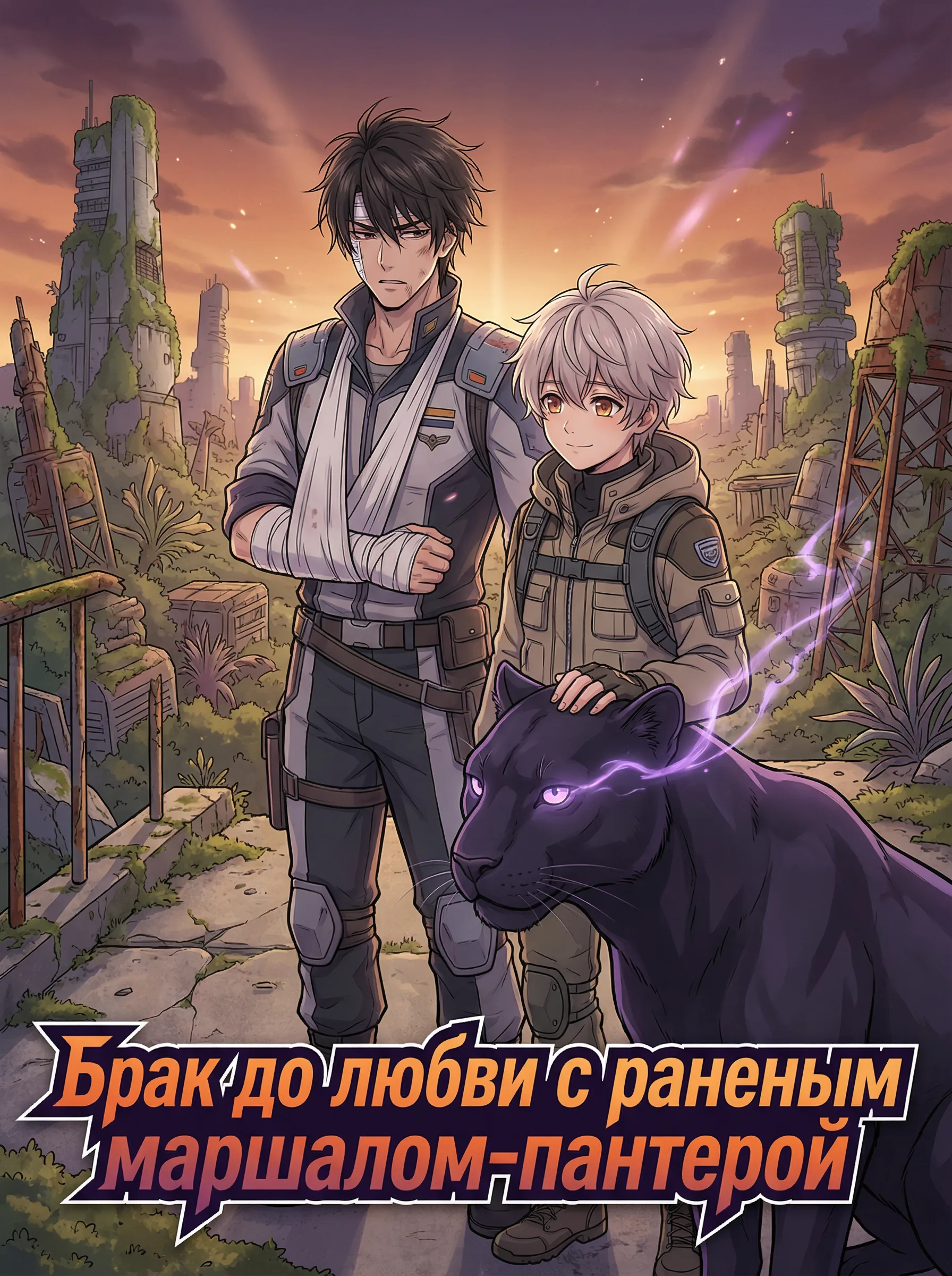 Брак до любви с раненым маршалом-пантерой