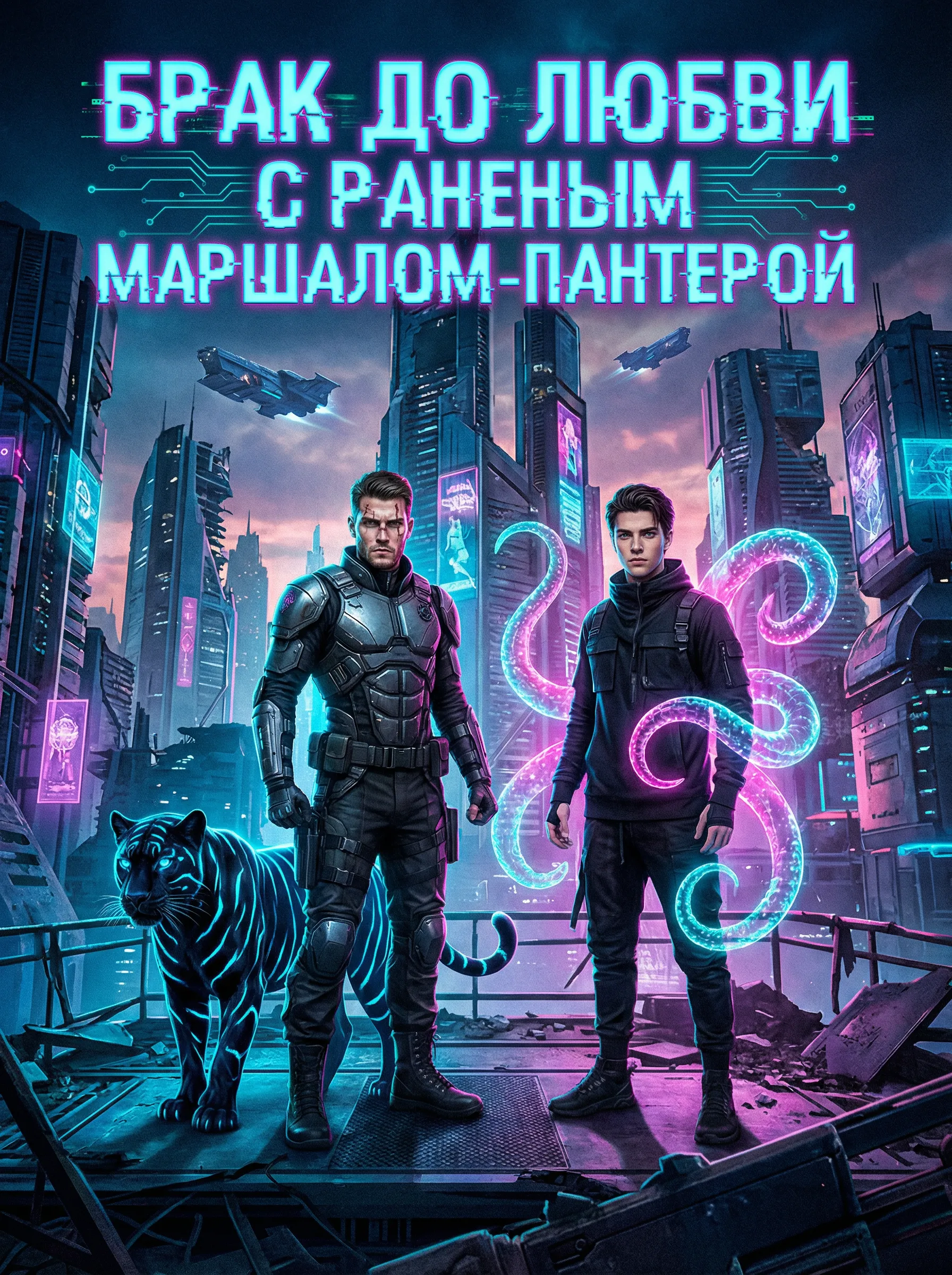 Брак до любви с раненым маршалом-пантерой