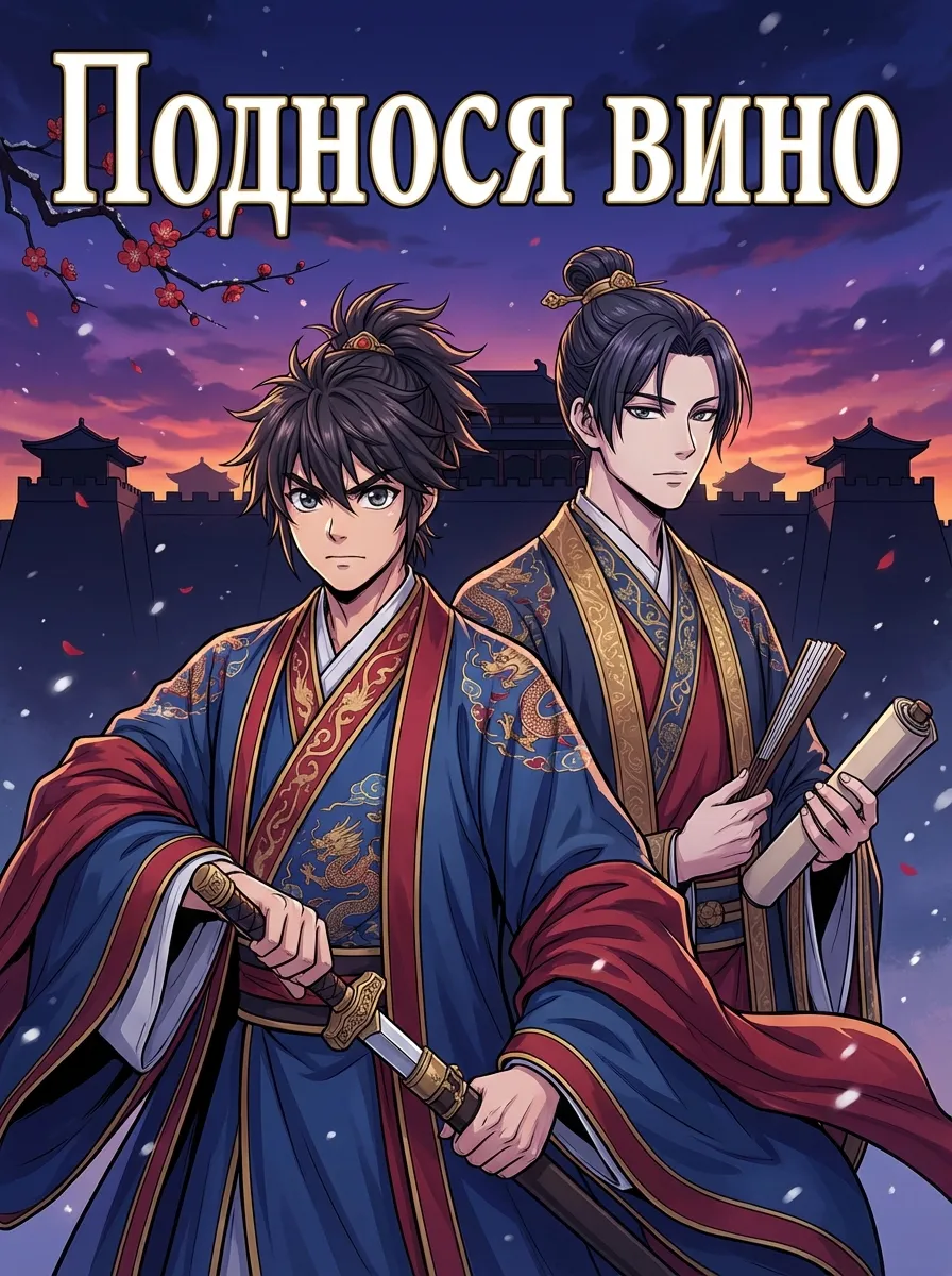 Поднося вино