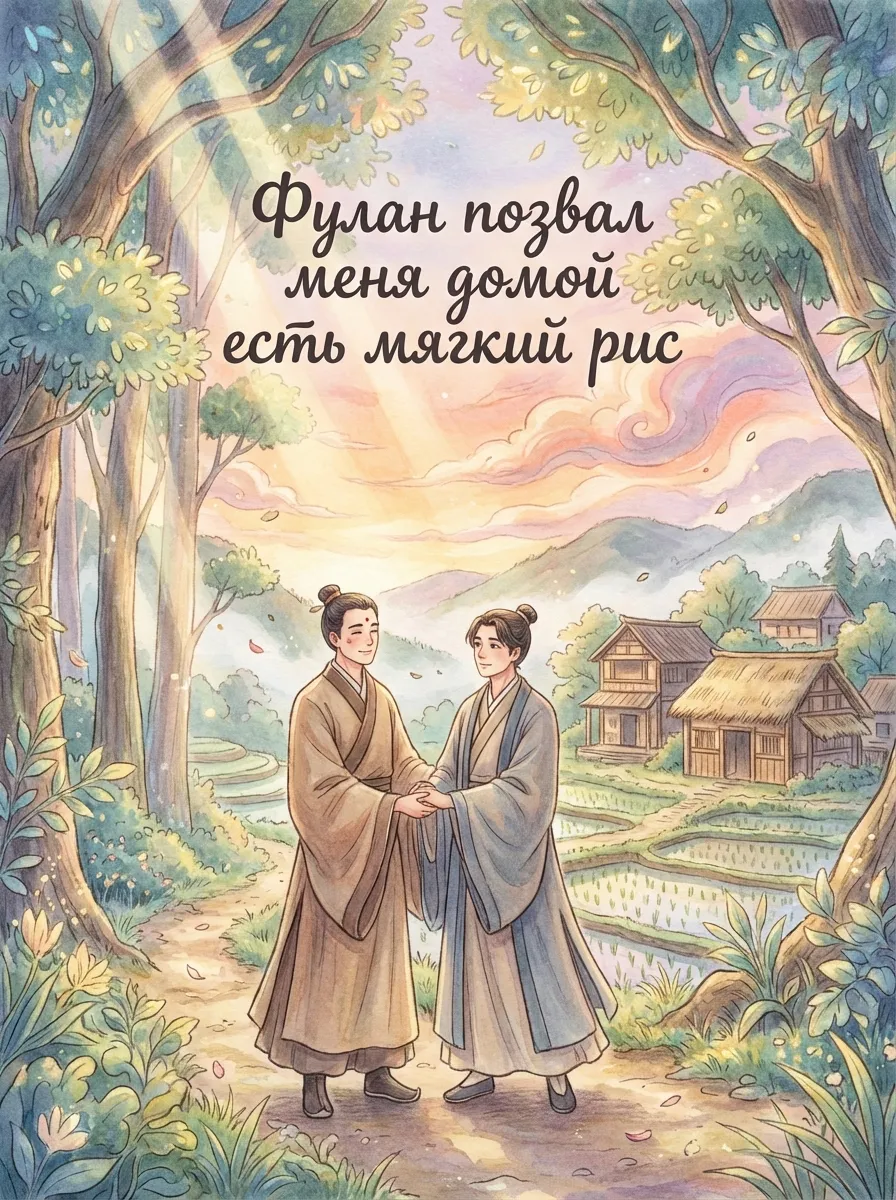 Мой супруг зовёт домой: «Иди, живи в неге!» / Фулан позвал меня домой есть мягкий рис