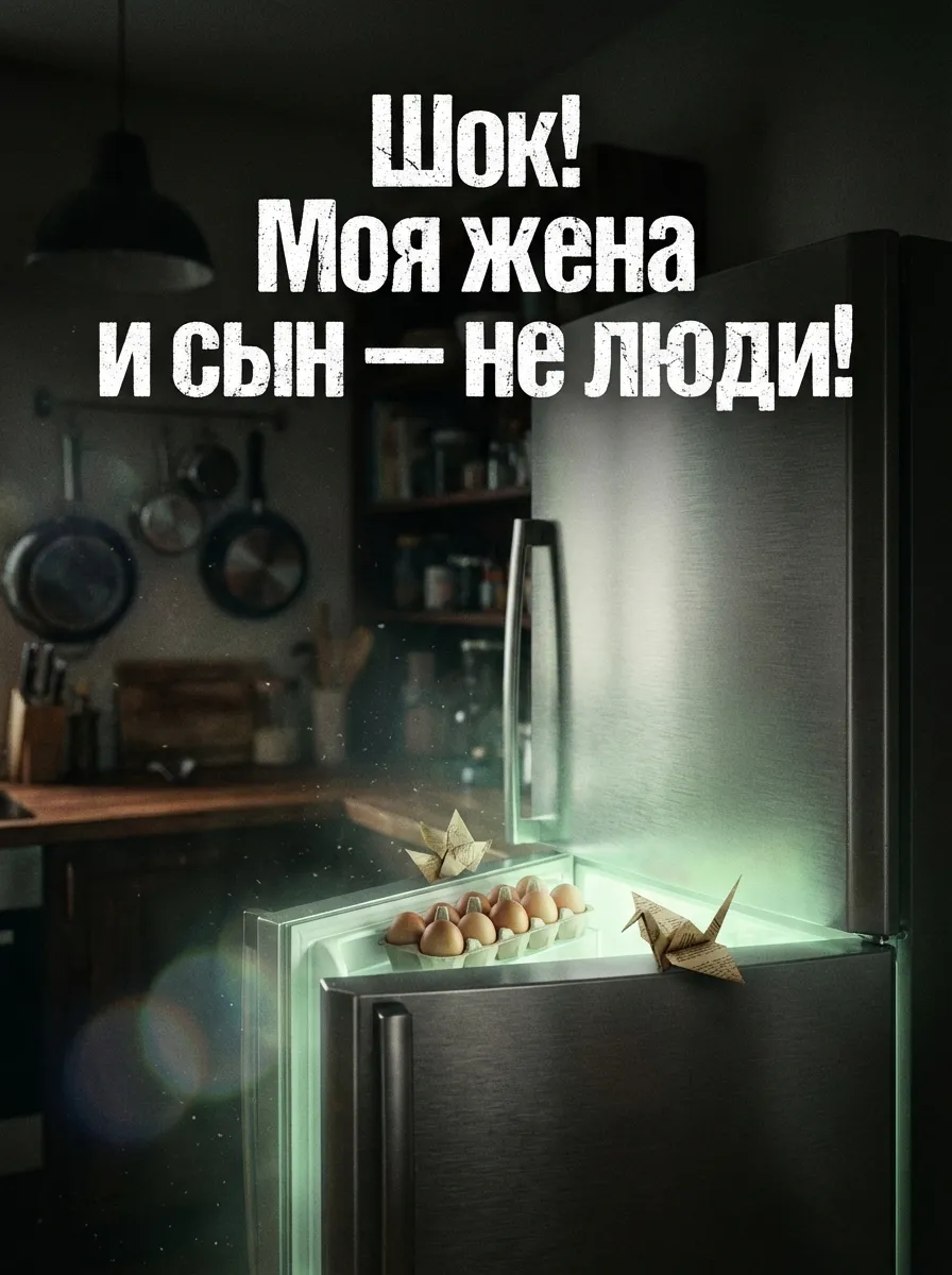 Шок! Моя жена и сын — не люди!