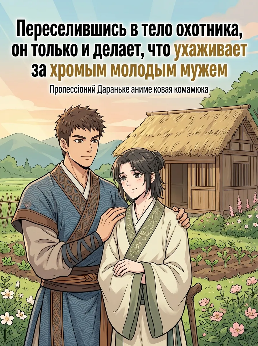 Переселившись в тело охотника, он только и делает, что ухаживает за хромым молодым мужем
